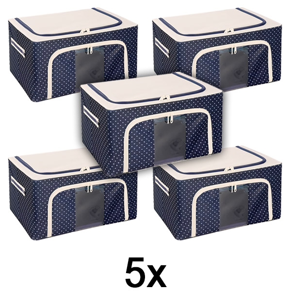 5x Úložný box na textil | STACKBOX