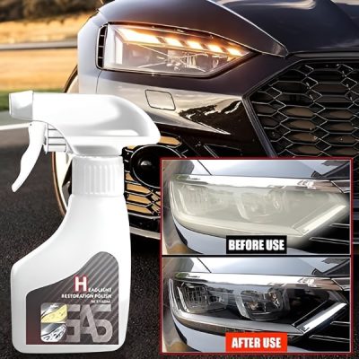 Sprej na renovaci světlometů - 180 ml, bez broušení, bez nářadí | CARBRIGHT